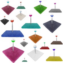 Colezium Yaylı Toplu Hacıyatmaz Kedi Aktivite Oyuncağı 16-20 cm Renkli