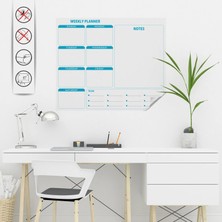 Sihirli Tahta Statik Kağıt Weekly Planner