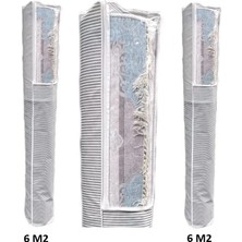 Colezium Halı Hurcu 2li Set Halı Hurcu Pencereli Halı Hurcu 6 M2 x 2