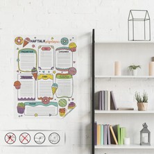 Sihirli Tahta Statik Kağıt Haftalık Planlayıcı (Model -6)