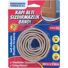 Colezium Kapı Altı Sızdırmazlık Bandı 40 mm 110 cm Kahverengi