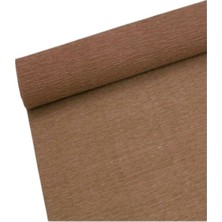 KİKA Çiçekçi Krep Kağıdı Çiçek Paketleme 180GR 2,5m Kahverengi