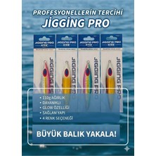 Premini 110 gr Slow Jig Yemi 4'lü Seti, Balık Avı Keyfi Için Ideal Seçim