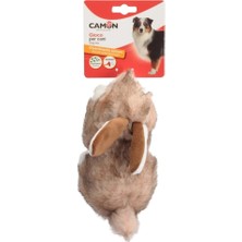 Camon Gıcırtılı ve Hışırtılı Pelüş Tavşan Köpek Oyuncağı 23 cm