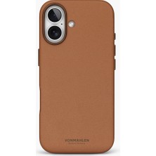 Vonmahlen Like Leather Case (Iphone 17 Pro Için) – Kahverengi