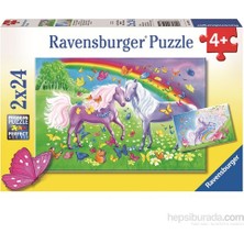 Ravensburger Gökkuşağı Atları - 2x24 Parçalı