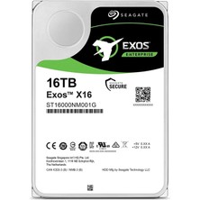 Seagate 3.5" 16TB X16 ST16000NM001G 7200 Rpm 256MB Sata-3 Güvenlik ve Nas Diski