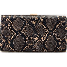 Valmenti Kadın Suni Deri Kahverengi El Çantası 1141 64202 Bn Cnt Y26 Brown/camel Snake