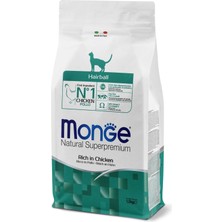 Monge Hairball Tavuklu Tüy Yumağı Önleyici Yetişkin Kedi Maması 1