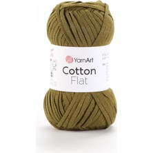 Yarnart Cotton Flat %100 Pamuk Şerit Örgü Ipi 50 gr 85 M Çanta ve Yazlık Bluz Ipi
