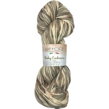 Etrofil Baby Cashmere Örgü İpi Küllü Kum %10 Kaşmir %90 Polyamid 100g 225m (BC007)