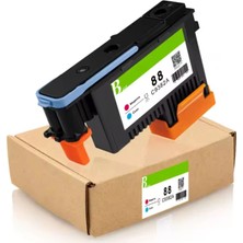 Star Film Hp 88 - C9382A Muadil Mavi ve Kırmızı Baskı Kafası