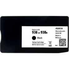 Star Film Hp 938 / 4S6X8PE Siyah Muadil Mürekkep Kartuş Hp Pro 9720 9730