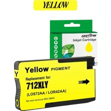 Star Film Hp 712 3ED69A Sarı Muadil Kartuş T210 T230 T250 T630 T650