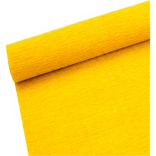 KİKA Çiçekçi Krep Kağıdı Çiçek Paketleme 180GR 2,5m Sarı