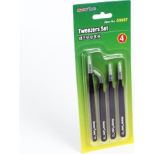 Master Tools MST 09957 Hassas Cımbız Seti, 4 Adet