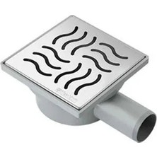 Mesa Yandan Ø32 mm Çıkışlı 10X10 Yer Süzgeçi