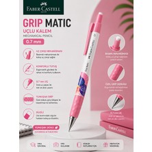 Faber-Castell Matic 0.7 Uçlu Kalem Özel Koleksiyon Serisi | Silgili, Ergonomik , Konforlu Yazım, Okul ve Ofis Kullanımı