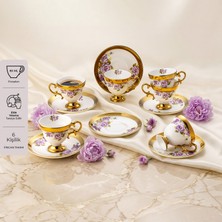Emsan Rosarian 6 Kişilik Kahve Fincan Takımı 80 ml