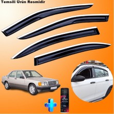 Friemats Mercedes 190 E Mügen Cam Rüzgarlığı Abs Nikelajlı Cam Rüzgarlığı Tüm Kasalar 4 Lü + Ebrayn 150 ml Koku