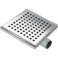 Mesa Yandan Ø50 mm Çıkışlı 15X15 Yer Süzgeçi