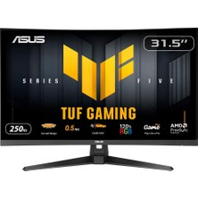 Asus 31.5" Fast Va Tuf Gamıng VG32VQM5B 0.5ms 250HZ Hdmı-Dp Kavisli Gaming Monitör (1920 x 1080)