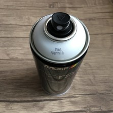 Motip Carat Mat Vernik Sprey Boya 400ml Çok Amaçlı Kullanım İçin