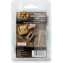 Ak Interactive AK 260 3x35 ml. Ahşap Eskitme Efekti, Enamel Model Boyası Seti