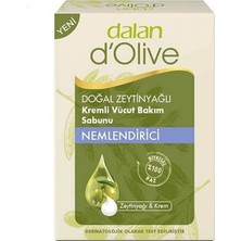 Dalan D'olive Doğal Zeytinyağlı Kremli Vücut Bakım Sabunu 100 gr Nemlendirici Etki ile Cilt İçin