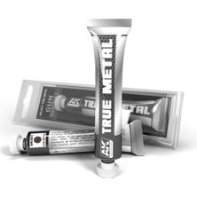 Ak Interactive AK 461 20 ml. Gun Metal, True Metal Serisi Model Boyası