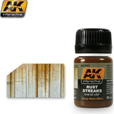 Ak Interactive AK 013 35 ml. Pas Çizgileri Efekti, Enamel Model Boyası
