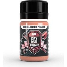 Ak Interactive AK 14012 35 ml. Kuru Çamur, Enamel Sıvı Pigment