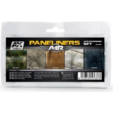 Ak Interactive AK 2070 5x35 ml. Panel Yüzeyleri Eskitme Efekti, Paneliner Serisi Enamel Model Boyası Seti