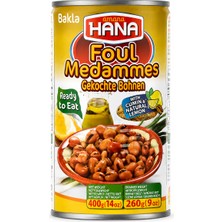 Hana Bakla Limonlu Kimyonlu Konservesı  400 gr x 3 Adet
