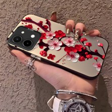 HONTINGA Vivo Y28 ile Uyumlu Kılıf Silikon Kenar Sert Arka Kamera Koruyucu Basitlik Anti Düşme Kamera Korumalı Çiçekli Desen Couple Telefon Kılıfı Kadın ve Erkek Için Uygundur K1-1485