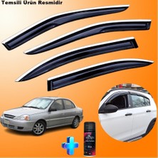 Friemats Kia Rio Sedan Mügen Cam Rüzgarlığı Abs Nikelajlı Cam Rüzgarlığı 2002-2005 4 Lü + Ebrayn 150 ml Koku