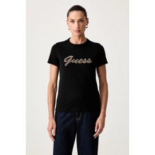 Guess Beads Kadın Regular Fit T-Shirt