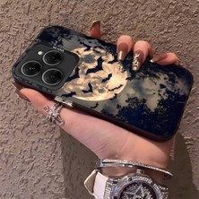 HONTINGA Tecno Spark 20 Pro ile Uyumlu Kılıf Silikon Kenar Sert Arka Kamera Koruyucu Basitlik Anti Düşme Kamera Korumalı Yarasa Desen Couple Telefon Kılıfı Kadın ve Erkek Için Uygundur K1-1486
