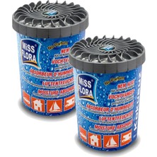 MissFlora Miss Flora Nem Alıcı 200 G 2'li Paket Koku Önleyici ve Rutubet Engelleyici Özellikte