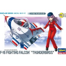 Hasegawa TH14 60124 F-16 Fighting Falcon Thunderbirds, Eggplane Serisi Plastik Model Kiti