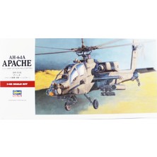 Hasegawa PT24 7224 1/48 Ölçek, AH-64A Apache, Askeri Helikopter Plastik Model Kiti
