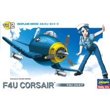 Hasegawa TH12 60122 F4U Corsair, Eggplane Serisi Plastik Model Kiti
