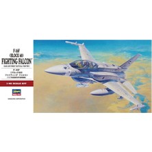Hasegawa PT44 7244 1/48 Ölçek, F-16F (Block 60) Fighting Falcon, Savaş Uçağı Plastik Model Kiti