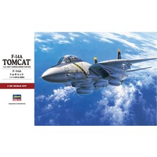 Hasegawa PT46 7246 1/48 Ölçek, F-14A Tomcat, Savaş Uçağı Plastik Model Kiti
