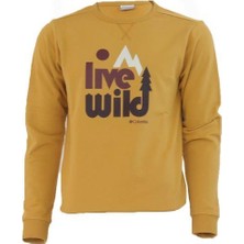 Columbia Live Wild Crew Erkek Sweatshirt
