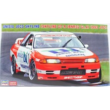 Hasegawa 20705 1/24 Ölçek, Nissan Unisia Jecs Skyline (Skyline Gt-R [BNR32 Gr.a] 1993 Jtc), Otomobil Plastik Model Kiti