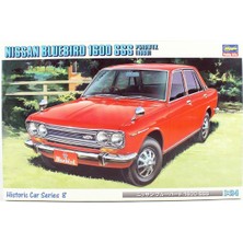 Hasegawa Hc8 21108 1/24 Ölçek, Nissan Bluebird 1600 Sss P510WTK (1969), Otomobil Plastik Model Kiti