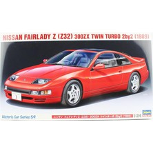 Hasegawa HC59 21159 1/24 Ölçek, Nissan Fairlady Z (Z32) 300ZX Twin Turbo 2by2 (1989), Otomobil Plastik Model Kiti
