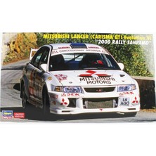 Hasegawa 20712 1/24 Ölçek, Mitsubishi Lancer (Carisma Gt) Evolution Iv (2000 Rally Sanremo), Otomobil Plastik Model Kiti