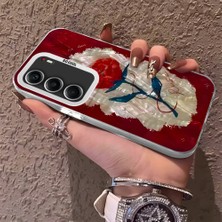 HONTINGA Tecno Camon 40 Pro 5g ile Uyumlu Kılıf Silikon Kenar Sert Arka Kamera Koruyucu Basitlik Anti Düşme Kamera Korumalı Çiçekli Desen Couple Telefon Kılıfı Kadın ve Erkek Için Uygundur K1-1488